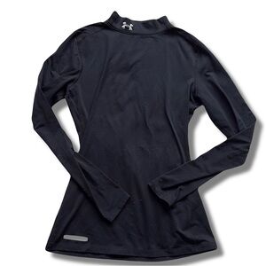 59  Under Armour Womens ColdGear Authentics Compression Mock Neck Size Medium